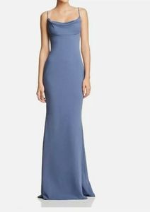 NWT KATIE MAY LOLA COWL BACK BLUE. SIZE 10